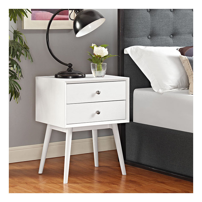Dispatch Nightstand, White