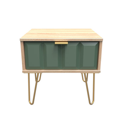 Allem 1 Drawer Bedside Cabinet (Ready Assembled)