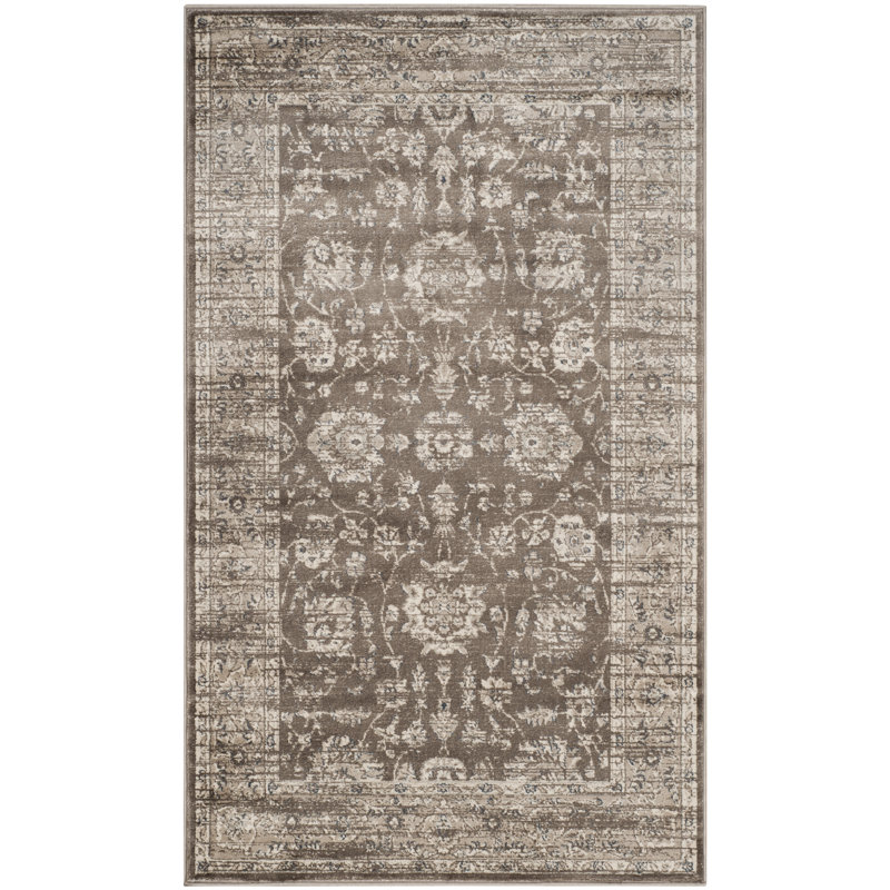 Tapis oriental performance basse Bassey, Rectangle 4 pi x 5 pi 7 po