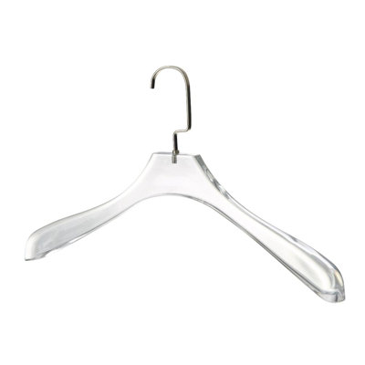 Ajee Acrylic Non-Slip Standard Hanger for Suit/Coat