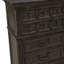 Commode 10 tiroirs 58 po Trelawny - brun selle