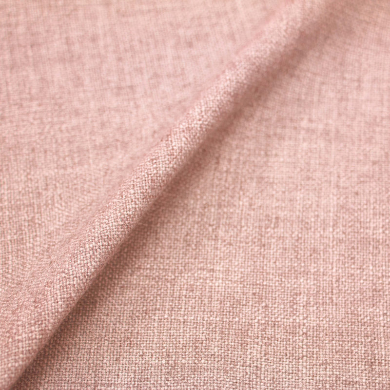 Casstown Upholstered Bed, Full, Zuma Rosequartz Textured Linen