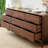 Black Walnut Storage Entry Cabinet Solid Wood Accent Chest