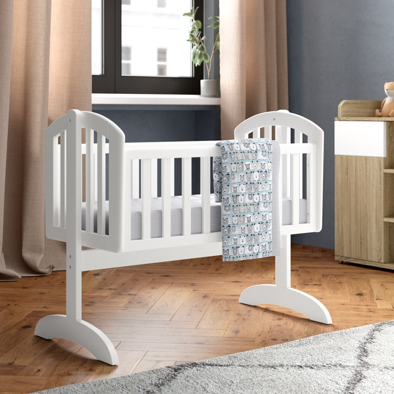 Sophie Rocking Crib, White