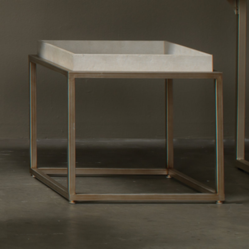 Cadre de table Yoann, Crème