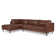 Cheviot 118" Wide Left Hand Facing Sofa and Chaise