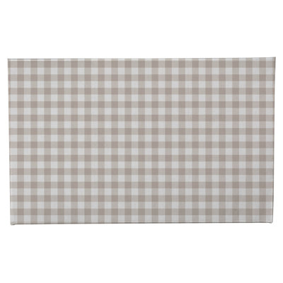 Proper Gingham Non-Skid Bath Mat