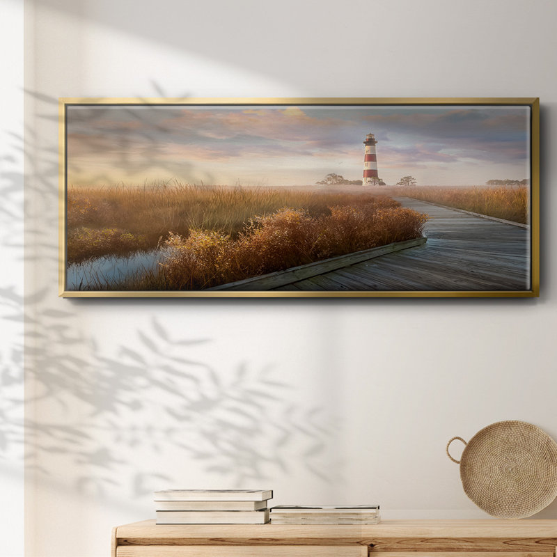 Chemin privé I - toile encadrée, H 24 po x l 60 po