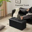 Banc de rangement rembourré Kecia