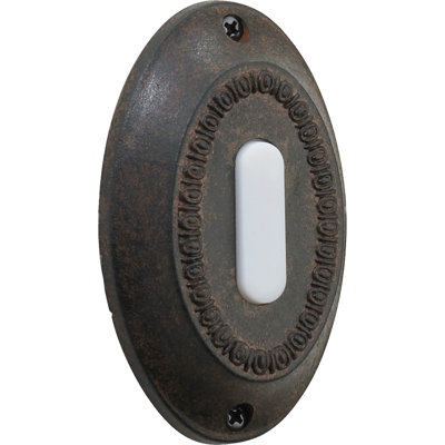 Toasted Sienna Door Chime Button