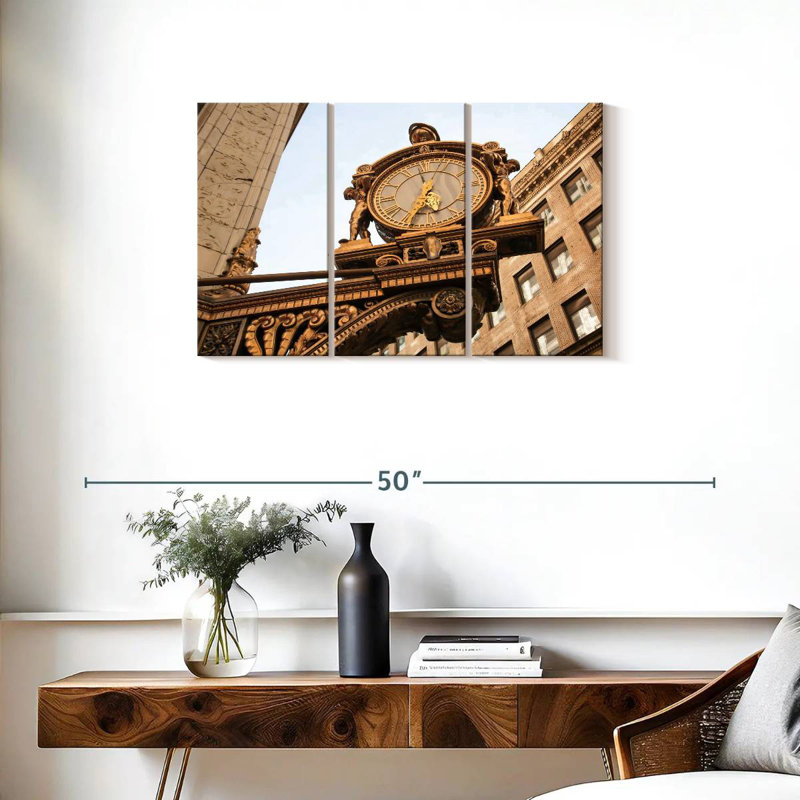 Kerner Kaufmann's Clock, 20" H x 33" W