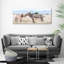Zebras In The Mountains - No Frame Print on Glass-973681295-973774048