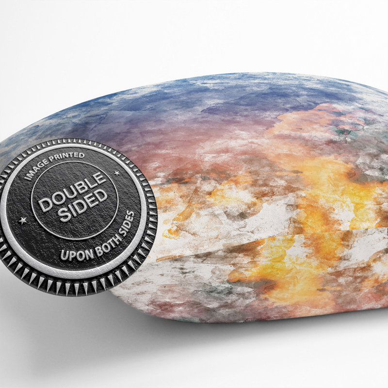 Rising Clouds Cushion with Filling, 55cm H x 55cm W x 20cm D