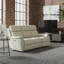 Windsor Powerglide Power Recliner Real Leather Sofa With USB Charging-1153433312-1150799404