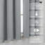 Rideaux courts gris argenté pour cuisine, 61 cm de longueur, 2 panneaux, rideaux occultants pour petites fenêtres, salle de bain, placard, sous-sol, VR, rideaux courts thermiques isolants, 102 x 61 cm-133992650-133992648
