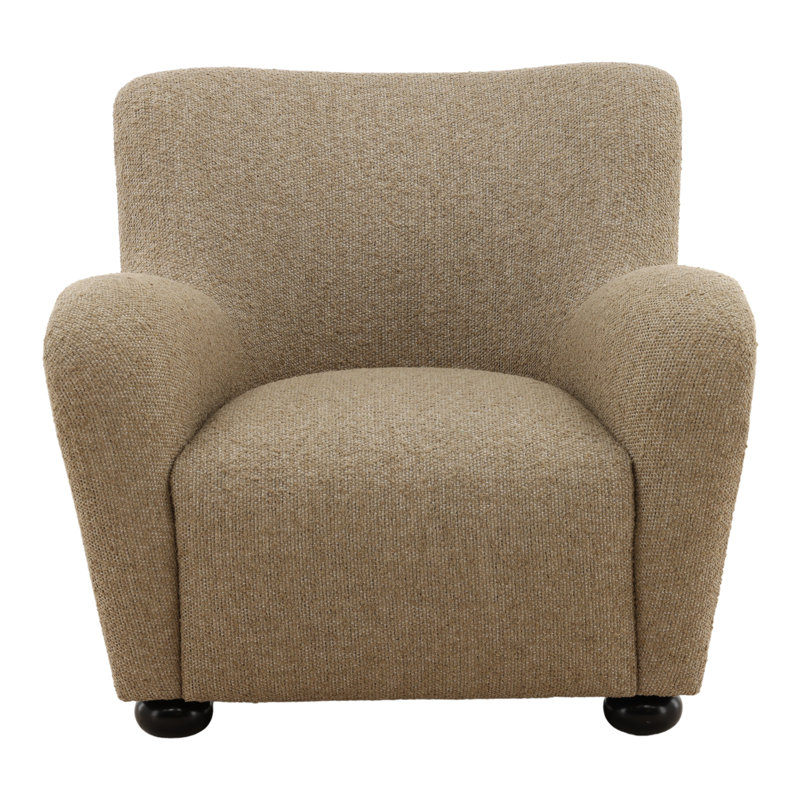 Chaise d'appoint Zulia Camel, Chenille chameau