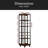 5 Tiers Rotating Bookshelf, Corner Bookcase, 360 Display Wood Spinning Bookshelves, Floor Standing Bookcase Narrow Shelf