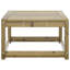 Garden Footstool Impregnated Wood Pine