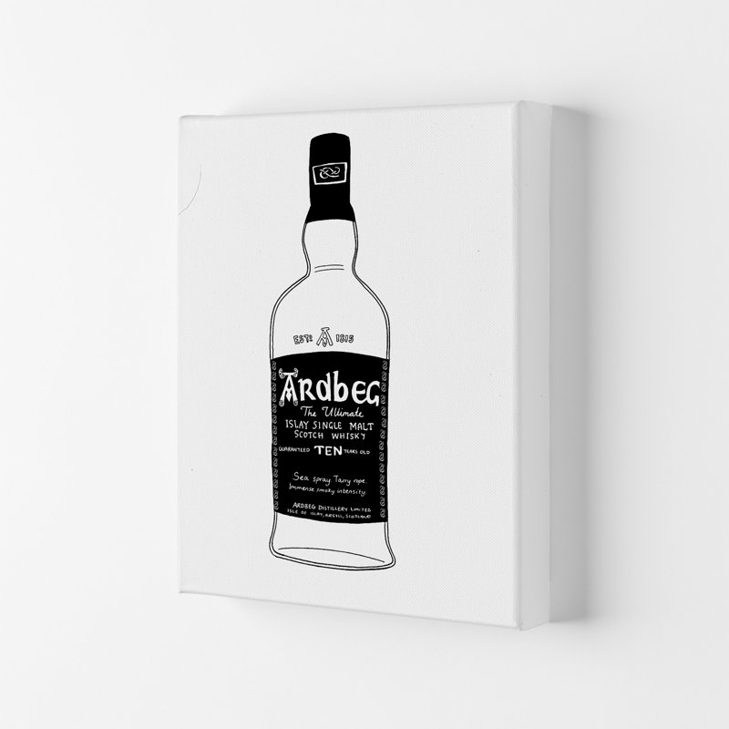 Ardbeg by Carissa Tanton - Wrapped Canvas Print, 29.7cm H x 21cm W x 4cm D