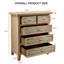 Commode 5 tiroirs Vorodan
