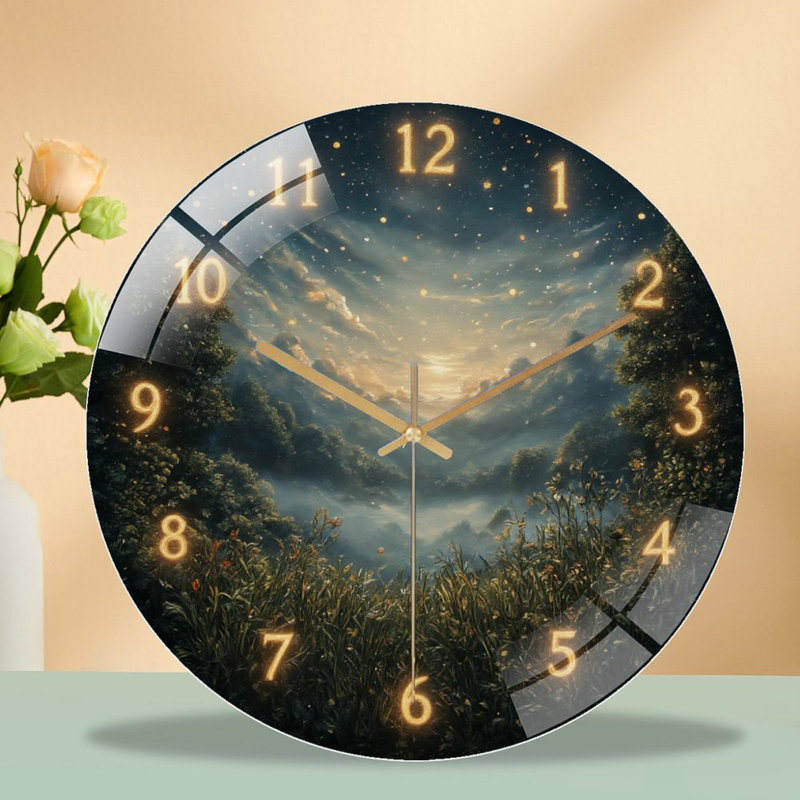 Horloge murale 12 po