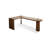 Solid wood corner desk L-shaped-6563692