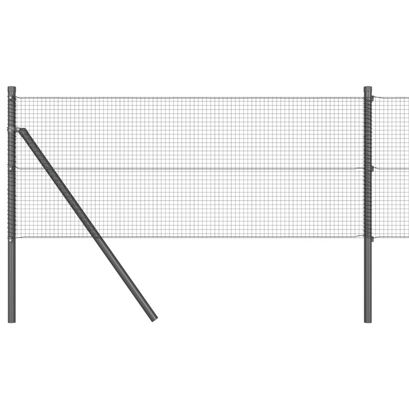 Fence Panels, Grey, 50cm H x 1000cm W