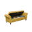 63" Bed Bench Yellow Fabric-1810784929