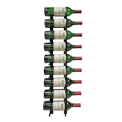 Vinotemp Epicureanist Modern Peg Wine Rack, 9 Bottle Capacity