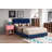 Transitional Upholstered Bed