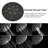 Modern 6-Spray Patterns With 1.8 GPM 6 In. Wall Mount Rain Fixed Shower Head-113722405