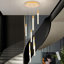 Grand luminaire suspendu à DEL à 8 lumières Elivia