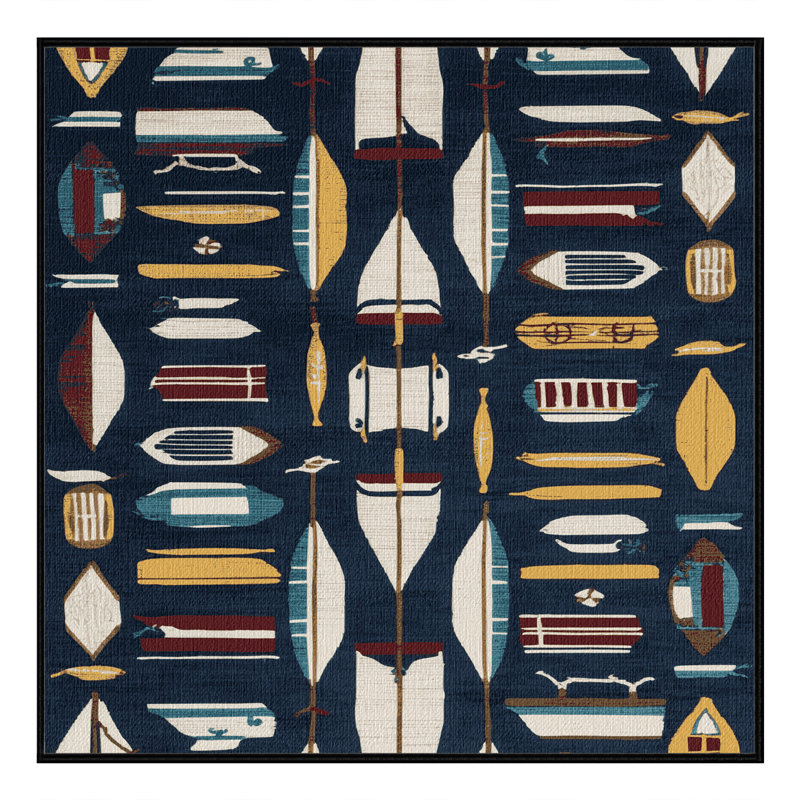  Tapis nautique lavable, Rectangle 7 pi x 10 pi