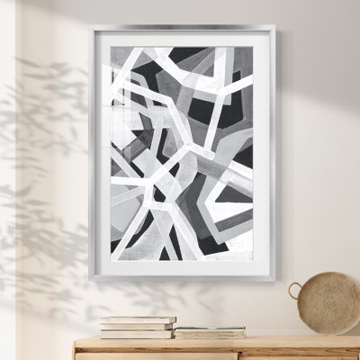 Magnetic Greys I -Framed Print