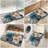 Thin Non Slip Bath Rugs Machine Washable-1401552634
