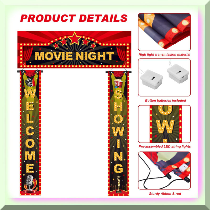 Sparkling Milestone Celebration Glitter Banner 30