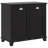 Dual Tilt Out Laundry Hamper Cabinet, Bathroom Storage Cabinet With 2-Compartment Hamper, Modern  Floor Cabinet For Washroom, Black
