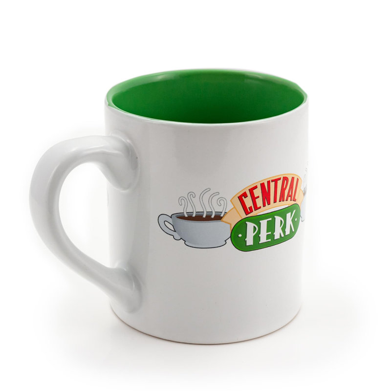 Tasse à café en céramique Friends Central Perk | Friends Friends | Peut contenir 14 onces