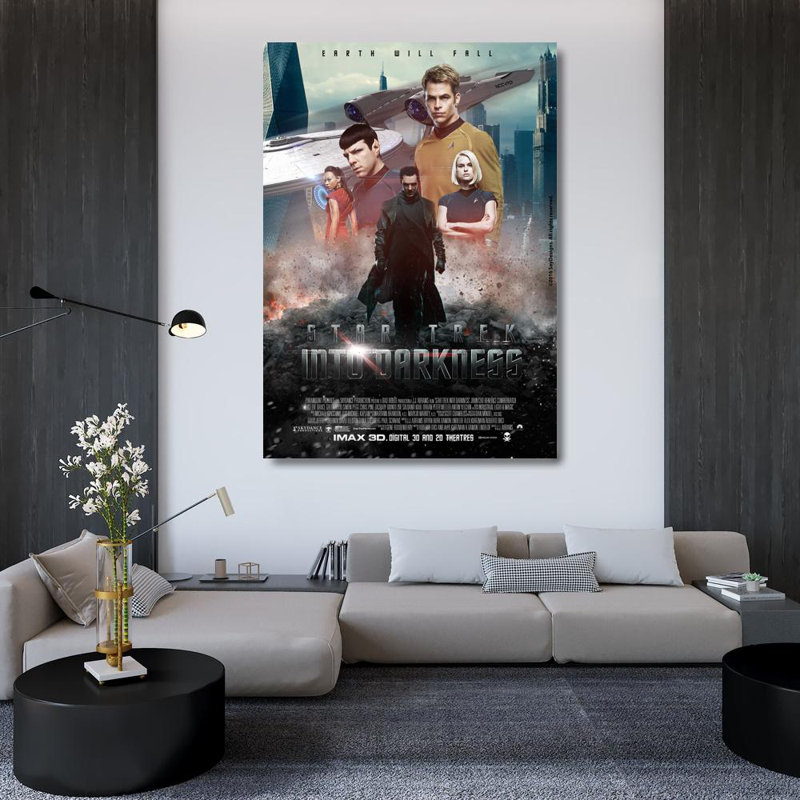 Star Trek Into Darkness, H 48 po x l 34 po