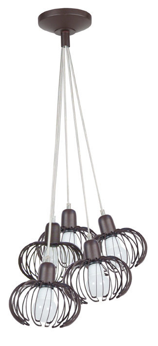Hana 5-Light Globe Pendant