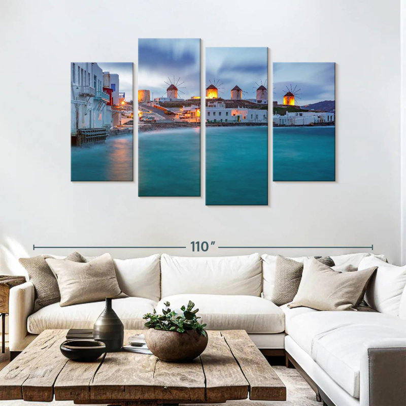 Gillard Mykonos Seaside Windmills