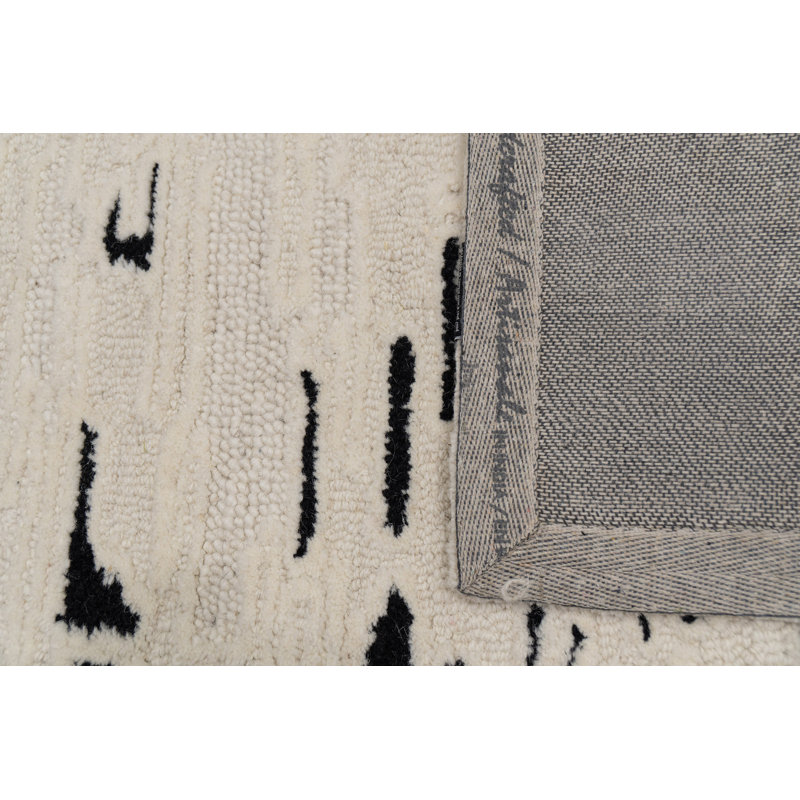 Wool Abstract Indoor Rug, Rectangle 8' x 10'