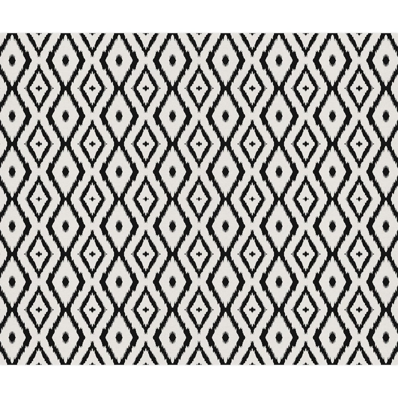 Geometric Peel & Stick Geometric Border, 120" L x 144" W