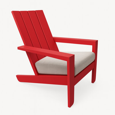 Rhys Aluminum Adirondack with Sunbrella Cushion by Birch Lane
