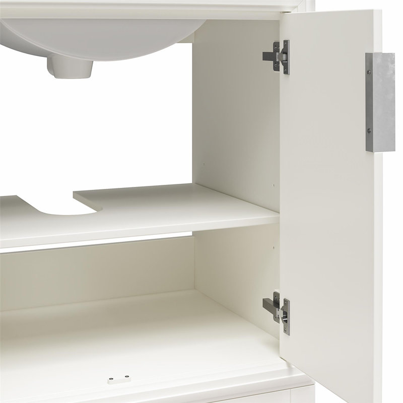 Meuble-lavabo avec lavabo 30 po Hannson, Blanc