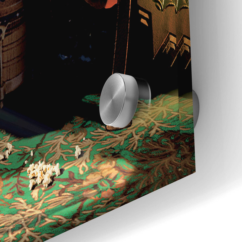 «Classic Interlude Party» par Chris Consani, art mural en verre acrylique, H 24 po x l 36 po x P 0,2 po