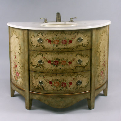 Bathroom Vanity with Stone Top