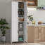 Garde-manger avec tablettes réglables, portes