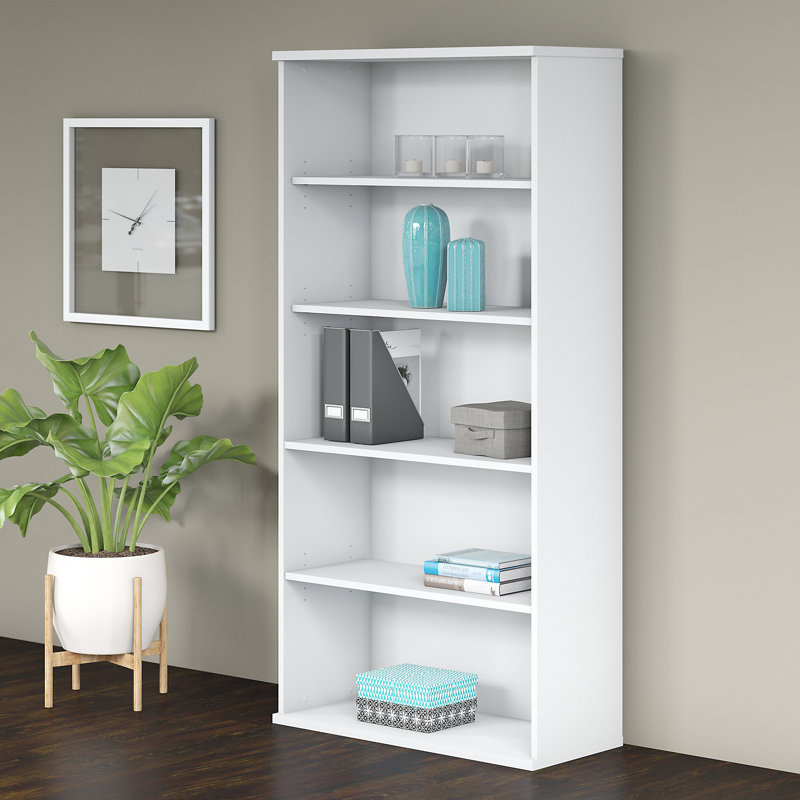 Bibliothèque Studio C H 73 "x l 36", Blanc