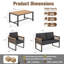 4-Piece Patio Conversation Set